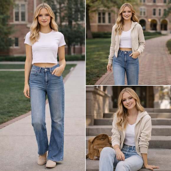 Madewell Denim - Madewell Perfect Vintage Straight Jeans Size 26 Blue High Rise Denim